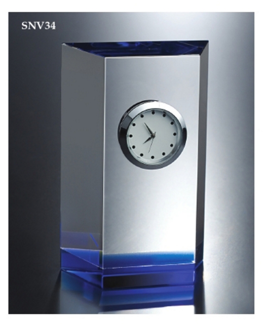 "Nuevo" with Clock (3 1/8"x 4 7/8")